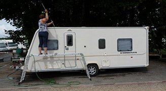 Caravan Washing